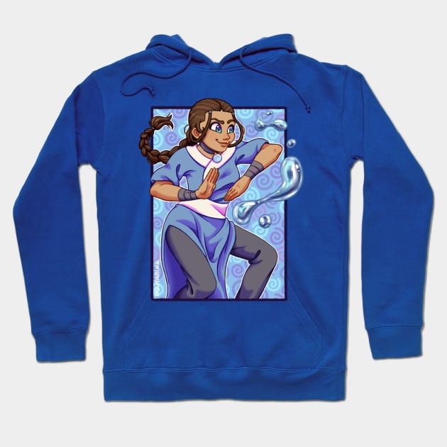 Katara - Avatar Hoodie by Doutarina